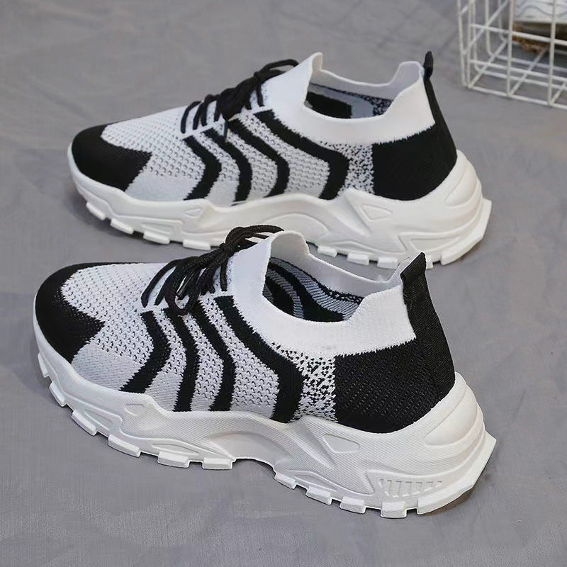 Fashion Women Fly-kit Mesh Sneaker