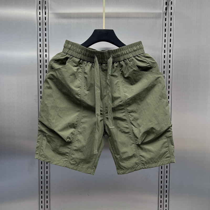 Big Workwear With Pocket Shorts Men's Quick-dry Casual Shorts
