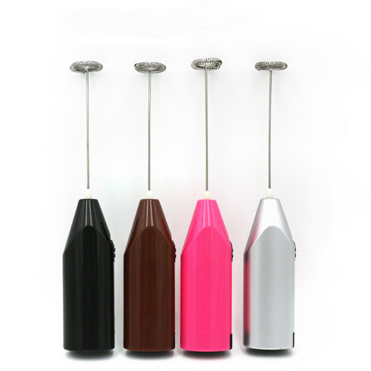 Hand-Held Electric Milk Whisk With Goat's Milk