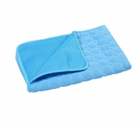 Summer Cooling Pet Sleeping Ice Silk Mat
