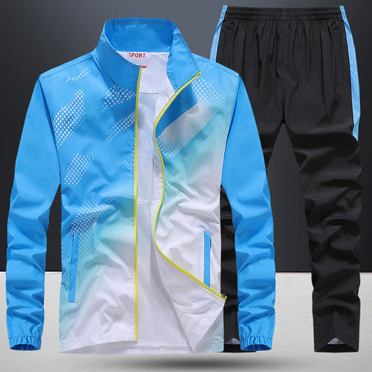 Men's Sportswear New Spring Autumn Piece Sets Man Sports