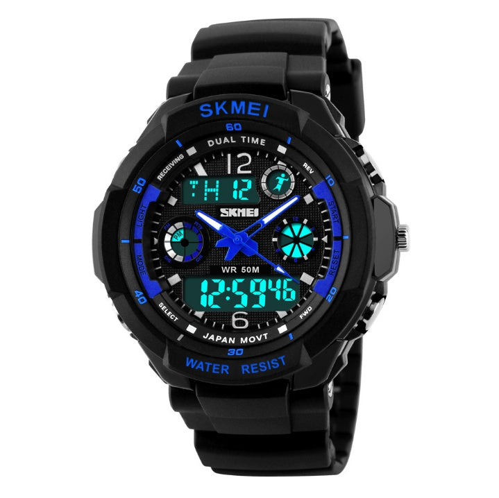 Multifunctional Waterproof Sports Student Electronic Watch