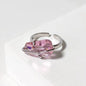 Ring Female Peach Blossom Simple Design Niche