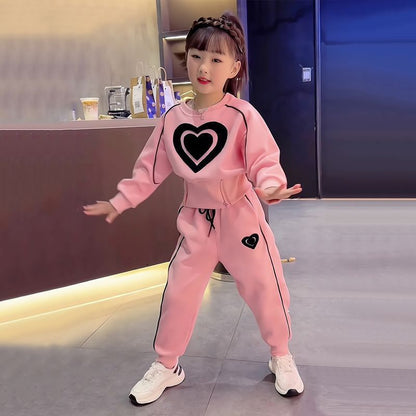 Suit Internet Celebrity Spring And Autumn Sports Western Style Fashion Children's Pants