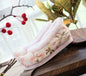 Antique Female Embroidered Cotton Shoes