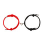 Simple Nylon Love Magnetic Bracelet