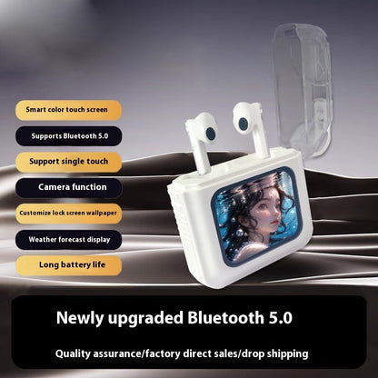 Intelligent Color Screen ANC Active Noise-reduction Bluetooth Headset