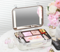 Fashionable Large Capacity Cosmetic Case With Light