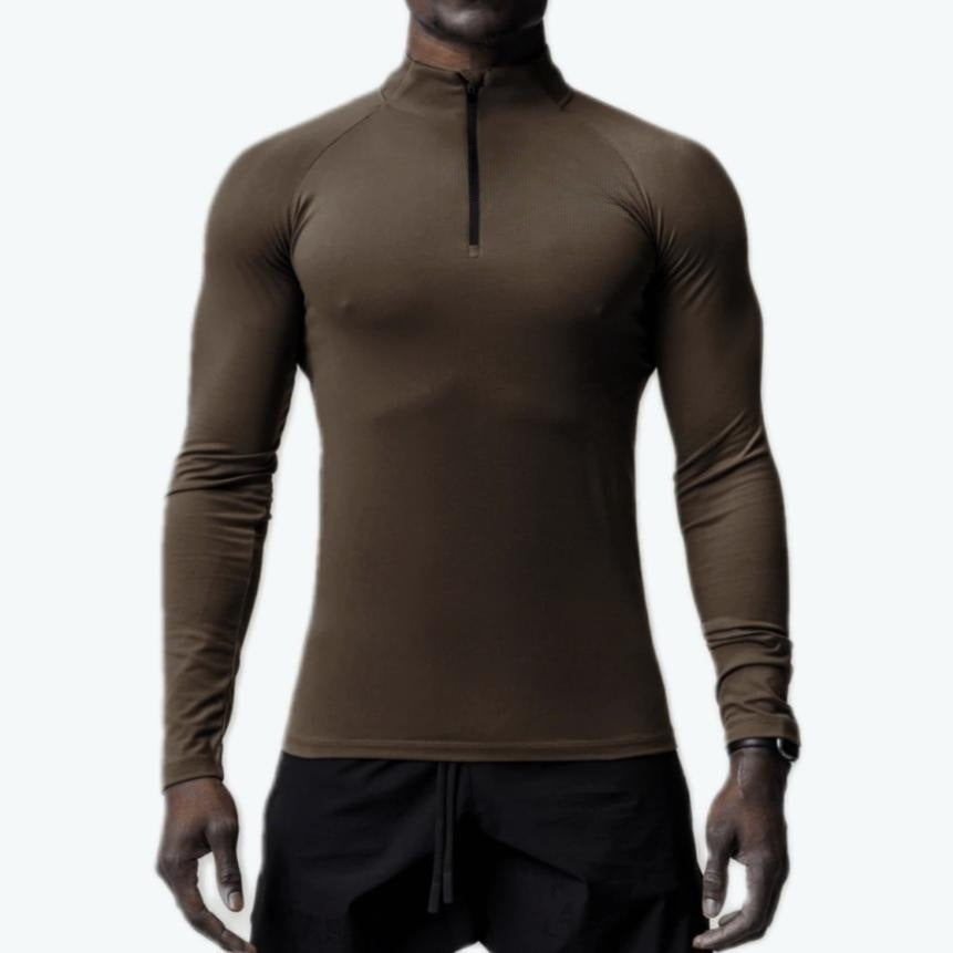 Sports Casual Quick-drying Workout Clothes Men's Running Long Sleeve T-shirt
