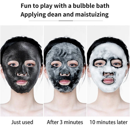 Black Sea Salt Pure Moisturizing Bubble Facial Mask