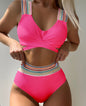 Bikini Swimsuit Backless Slim Fit Triangle Split Suit