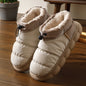 Women's Fashionable And Support Outer Wear Fleece-lined Indoor Warm Slippers