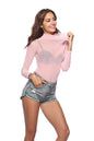 Women's Ultra-thin Mesh Stretch Tight Long-sleeved Top