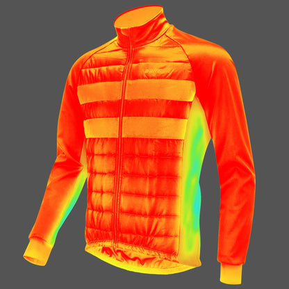 DAREVIE Cycling Jacket Themal Fleece Women Winter -5℃~10℃ Men Cycling Jackets Reflective Keep Warm Breathable Cycling Jacket