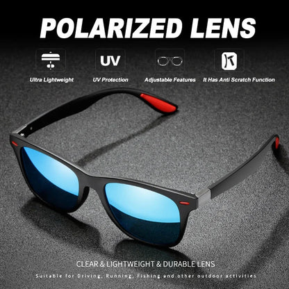 Night Vision Glasses PC Frame Polarized Sunglasses Men Outdoor Sport Sun Glasses Day Night Vision Driver Night Glasses Goggles