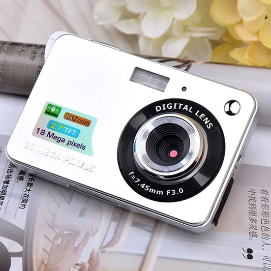 Portable Digital Camera Rechargeable HD Digital Camera CCD Video Camera Outdoor Anti-Shake Support Sd Card Camcorder Photography