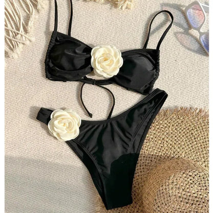 New Sexy Bikinis Swimsuits Women Swimwear Push Up Female Beach Swimming Wear Bathing Suits Brazilian Bikini Set Pool Bather 2024