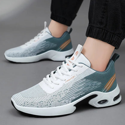 New Men's Sneakers Autumn Winter Male Shoes Breathable Mesh Sport Shoes Comfortable Fashion Men Plus Size Footwear