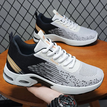 New Men's Sneakers Autumn Winter Male Shoes Breathable Mesh Sport Shoes Comfortable Fashion Men Plus Size Footwear