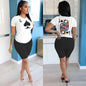 Women's Short-sleeved T-shirt And Shorts Two-piece Casual Suit Women