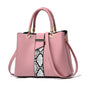 Fashion Snakeskin Pattern Bag Large Capacity Shoulder Bag