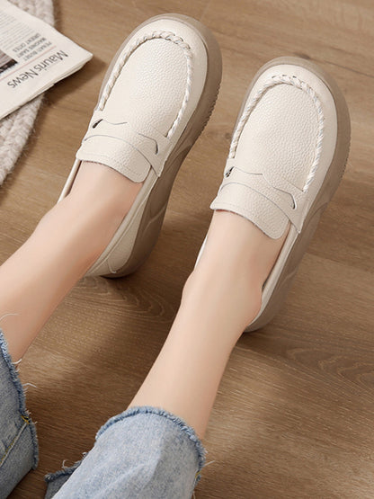 Women's Fashion Thick Bottom Soft Bottom Work Shoes