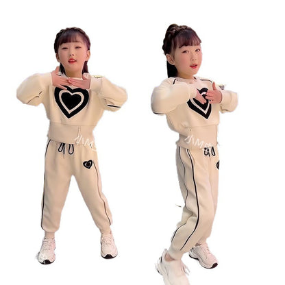 Suit Internet Celebrity Spring And Autumn Sports Western Style Fashion Children's Pants