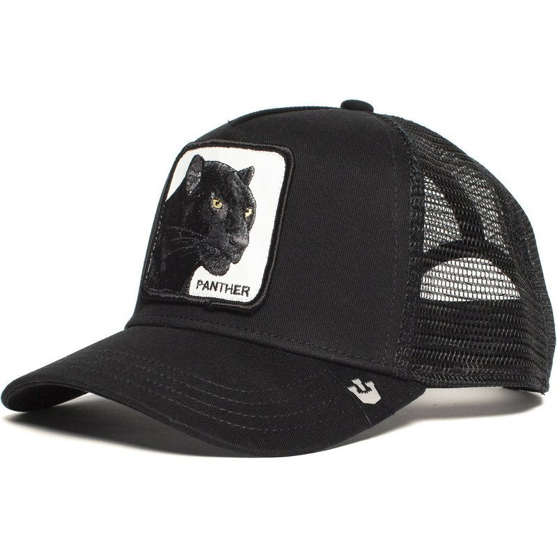 Animal Pattern Baseball Embroidery Summer Trucker Cap