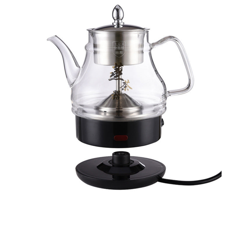 1L Automatic Steam Tea Maker Insulation Household Glass Electric Kettle